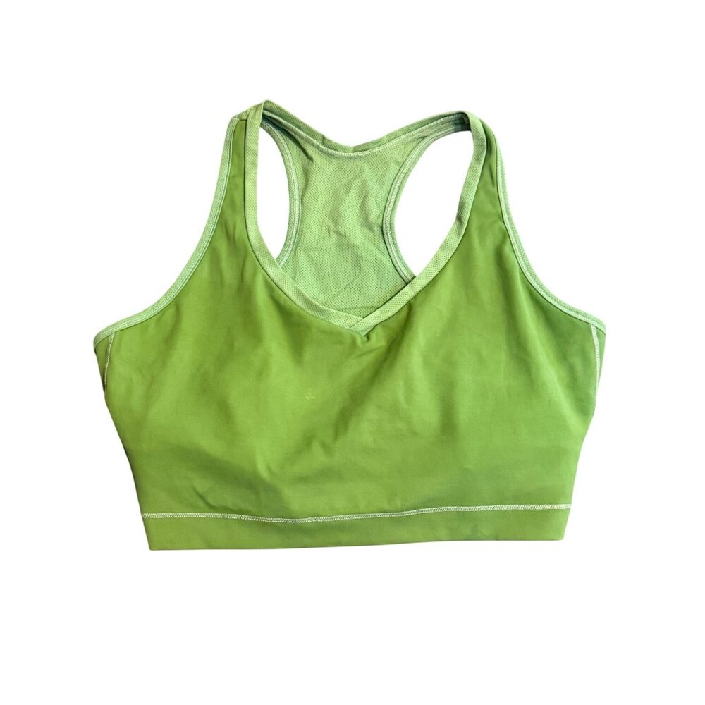 Bestform Green Racerback Sports Bra Size 42 Womens Activewear